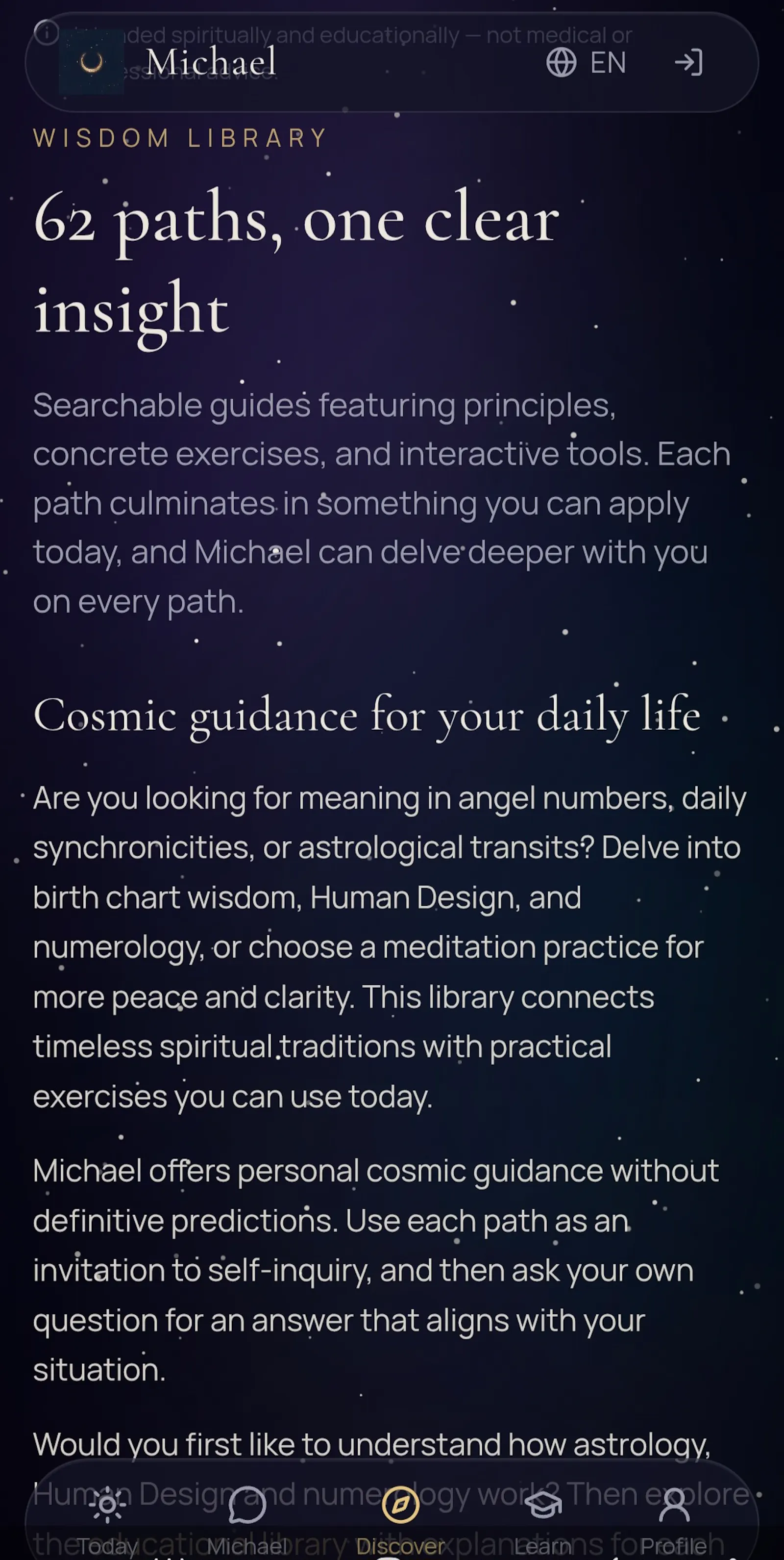 Michael Guide screenshot 7