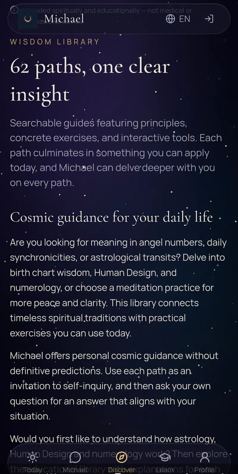 Michael Guide screenshot 7