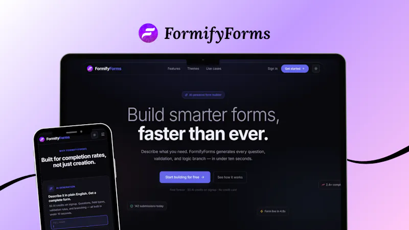 FormifyForms screenshot 1
