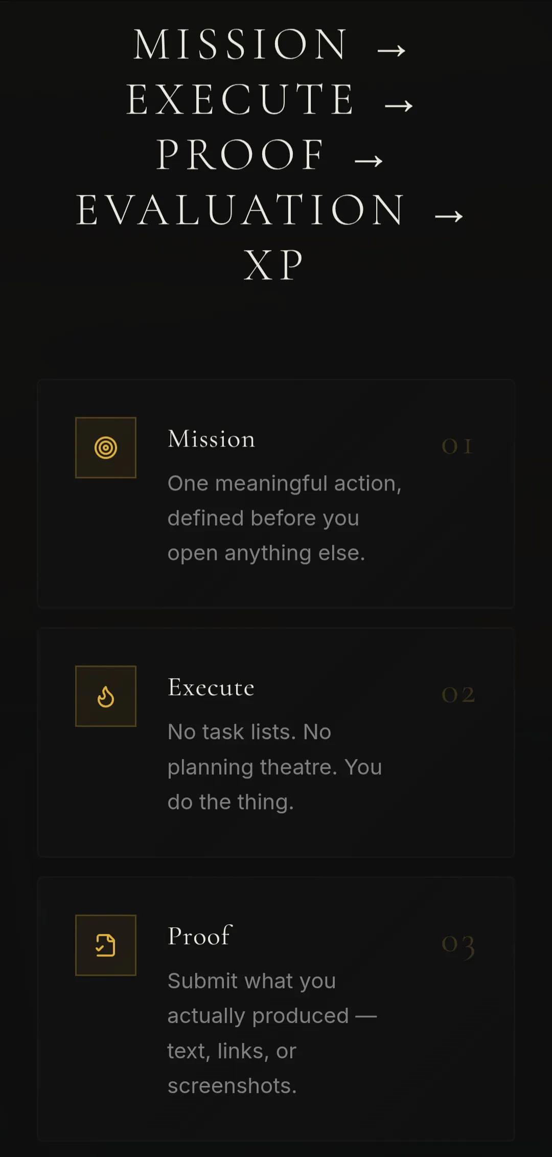 ZEITNOIR Execution Network gallery image