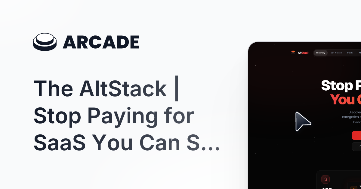 The AltStack gallery image