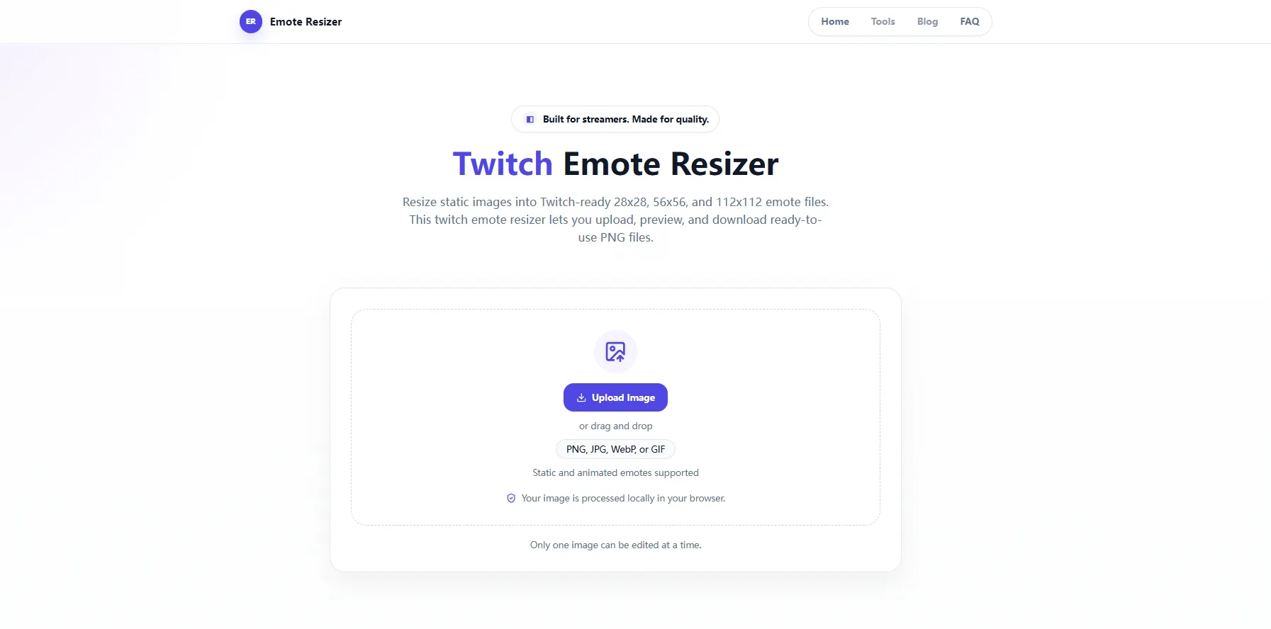 Twitch Emote Resizer gallery image