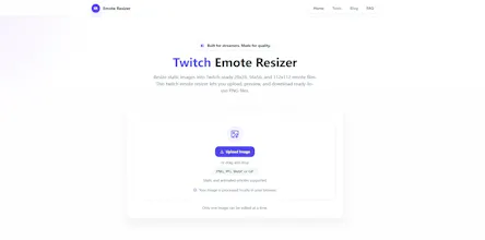 Twitch Emote Resizer gallery image
