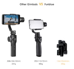Funblue: Smallest Foldable 3-Axis Gimbal gallery image