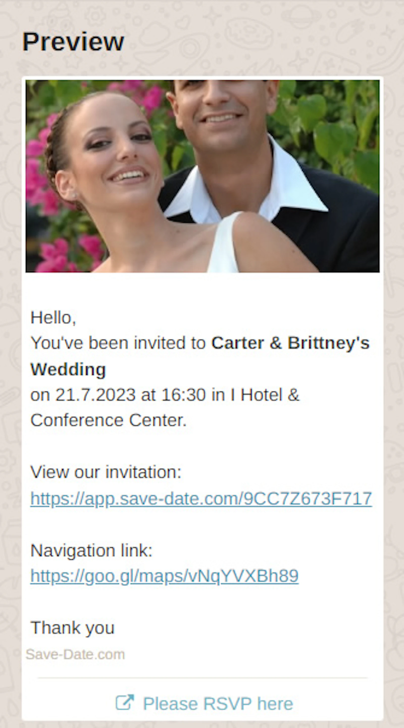 Save This Date screenshot 3
