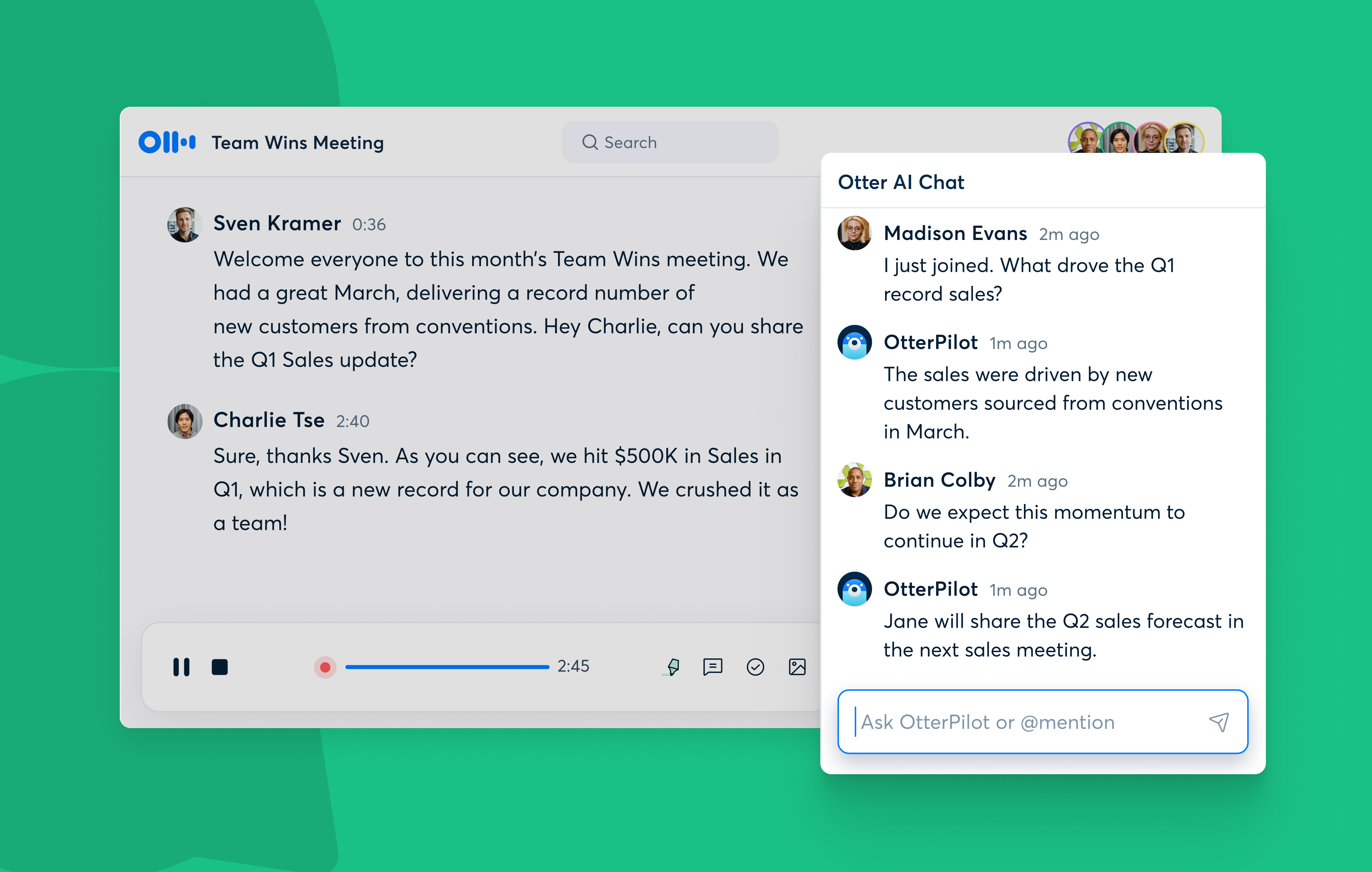 Otter ai chat media 3