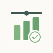 Portfolio Optimizer - Product Hunt launch logo and brand identity