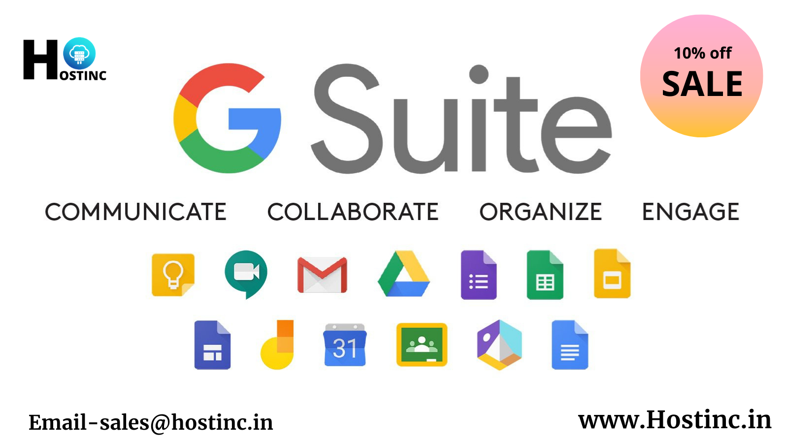 Get  Best and Low Cost G-Suite Services