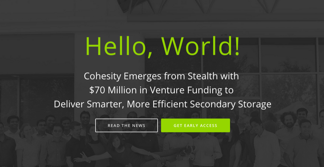 Cohesity gallery image