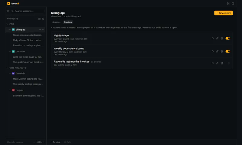 Factorai screenshot 6
