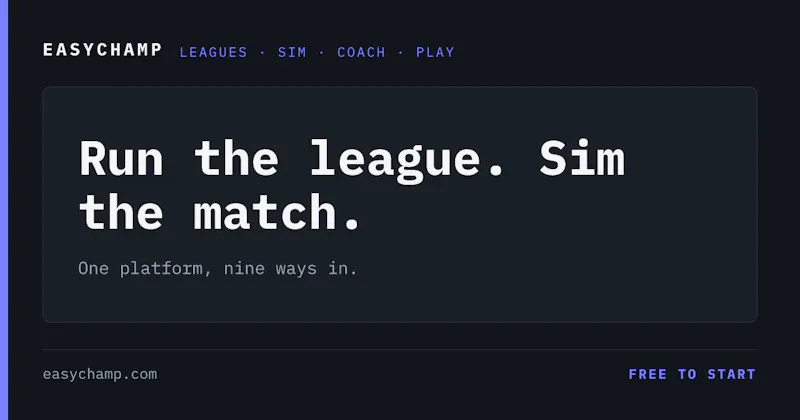 EasyChamp screenshot 1