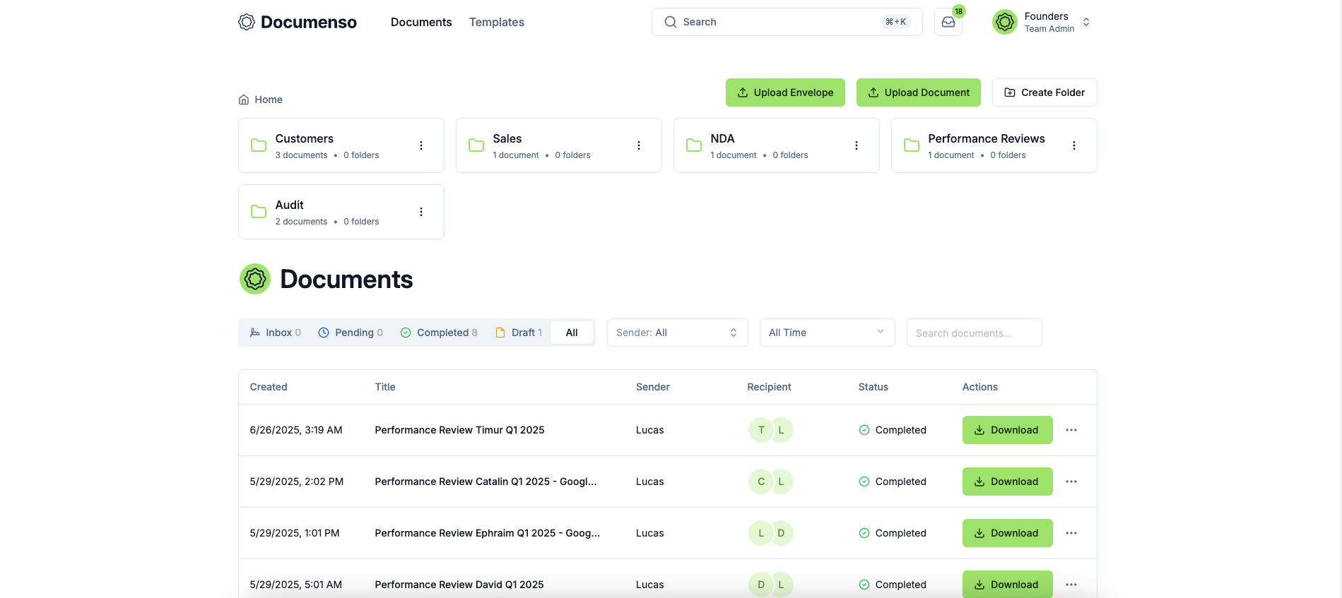 Documenso 2.0.0 - Screenshot 5 preview