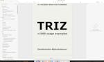 TRIZ book - free, useful, powerful tool image