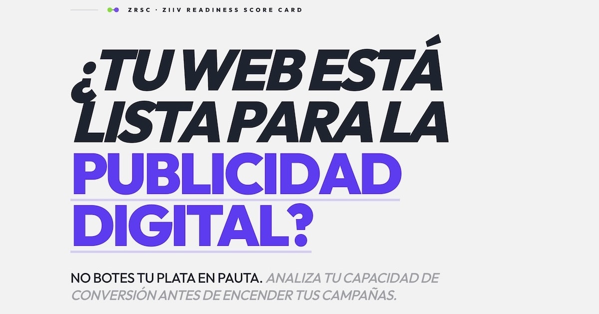 ZRSC - Ziiv Readiness Score Card - Screenshot 2 showing product features and functionality