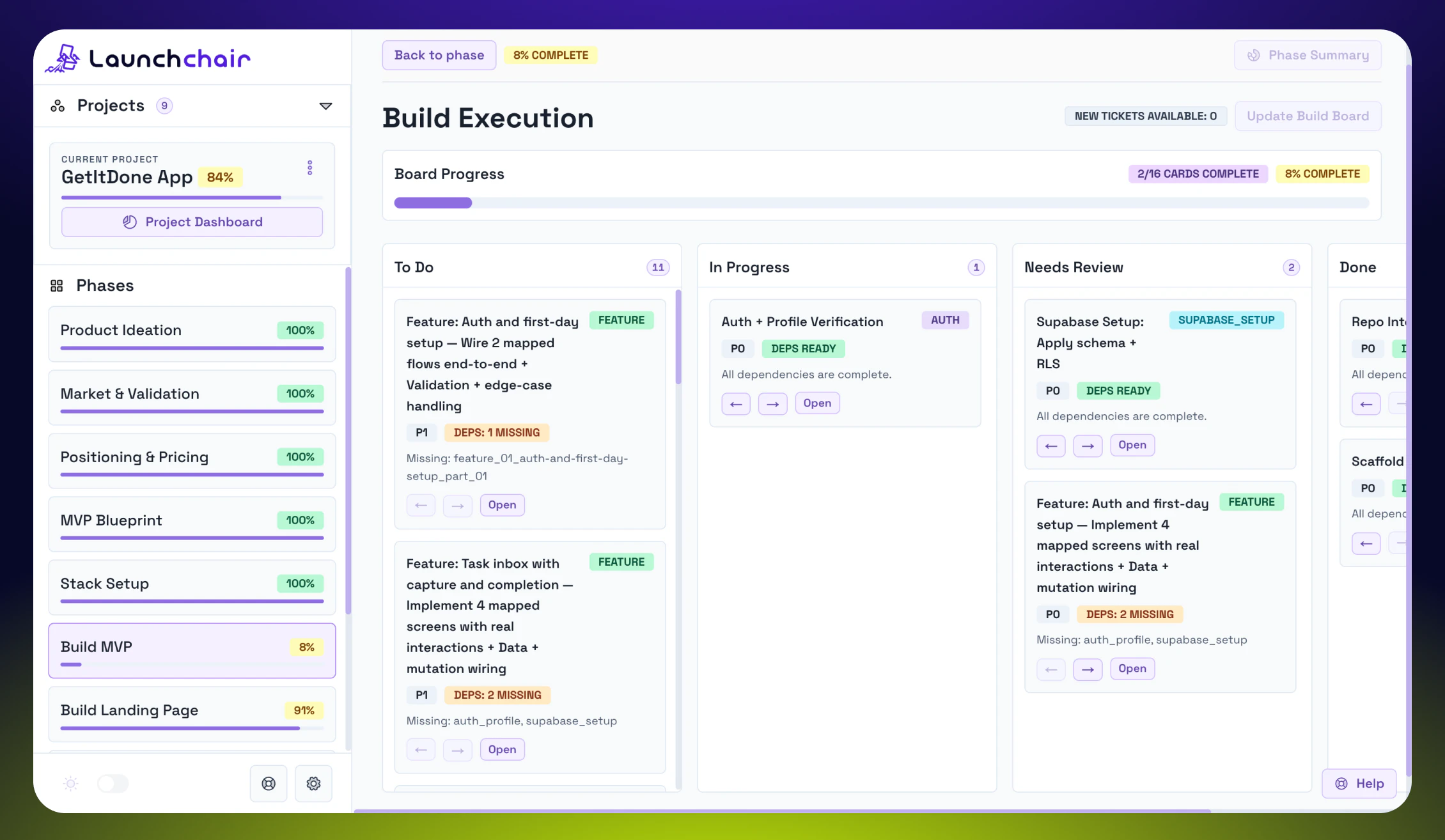 LaunchChair screenshot 3