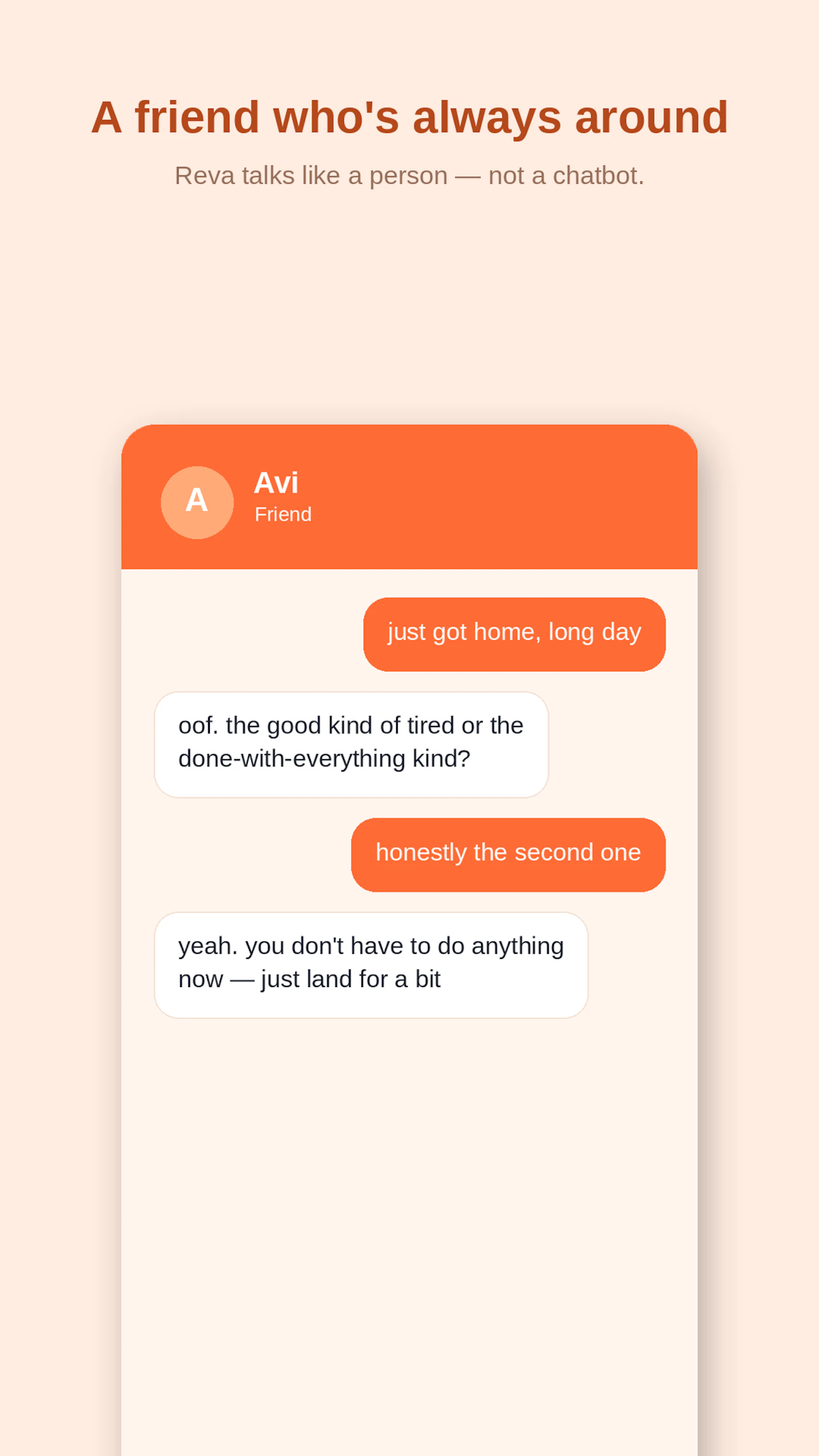 Reva - AI Companion screenshot 1