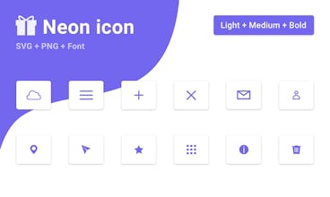 Neon Icon by UI Lib gallery image