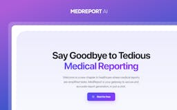 MedReport AI media 1