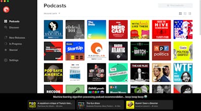 Pocket Casts Mac App gallery image