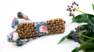 The Rattan Bow Tie gallery image