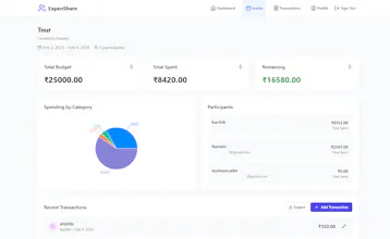 ExpenShare Expense Tracking Made Easy gallery image
