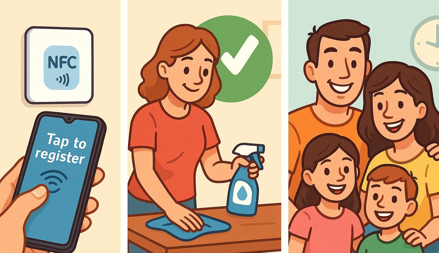 hchores - 家の雑用を楽しく、競争し、組織化してくださいメディア1