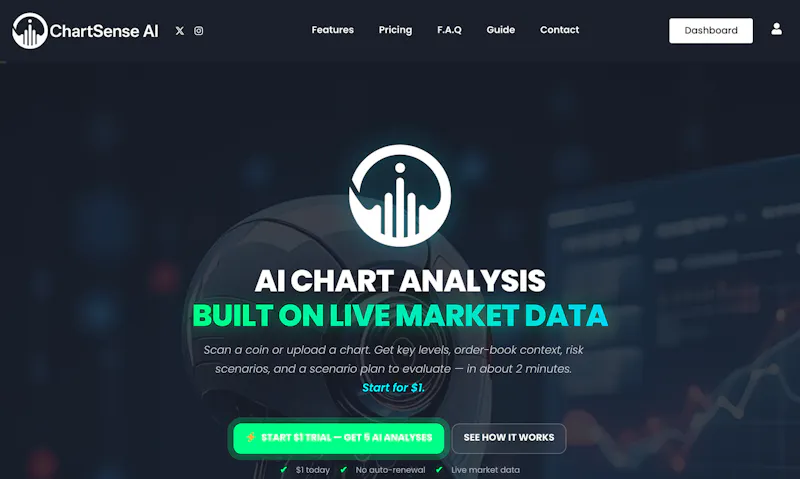 ChartSense AI screenshot 1