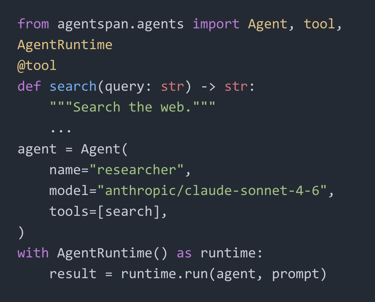 Agentspan gallery image