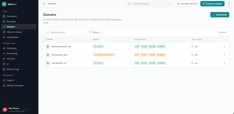 InletOps screenshot 3
