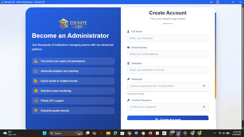 EDUVATE CBT screenshot 5