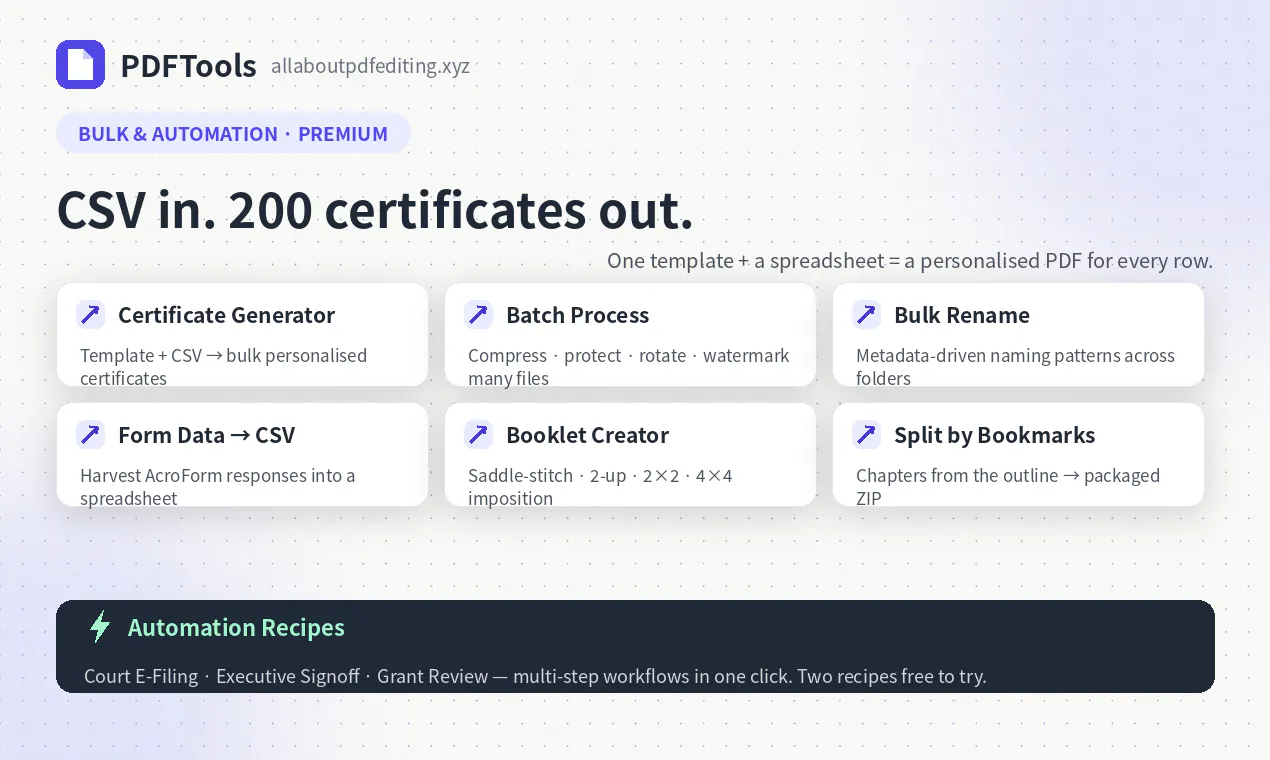 PDFTools gallery image
