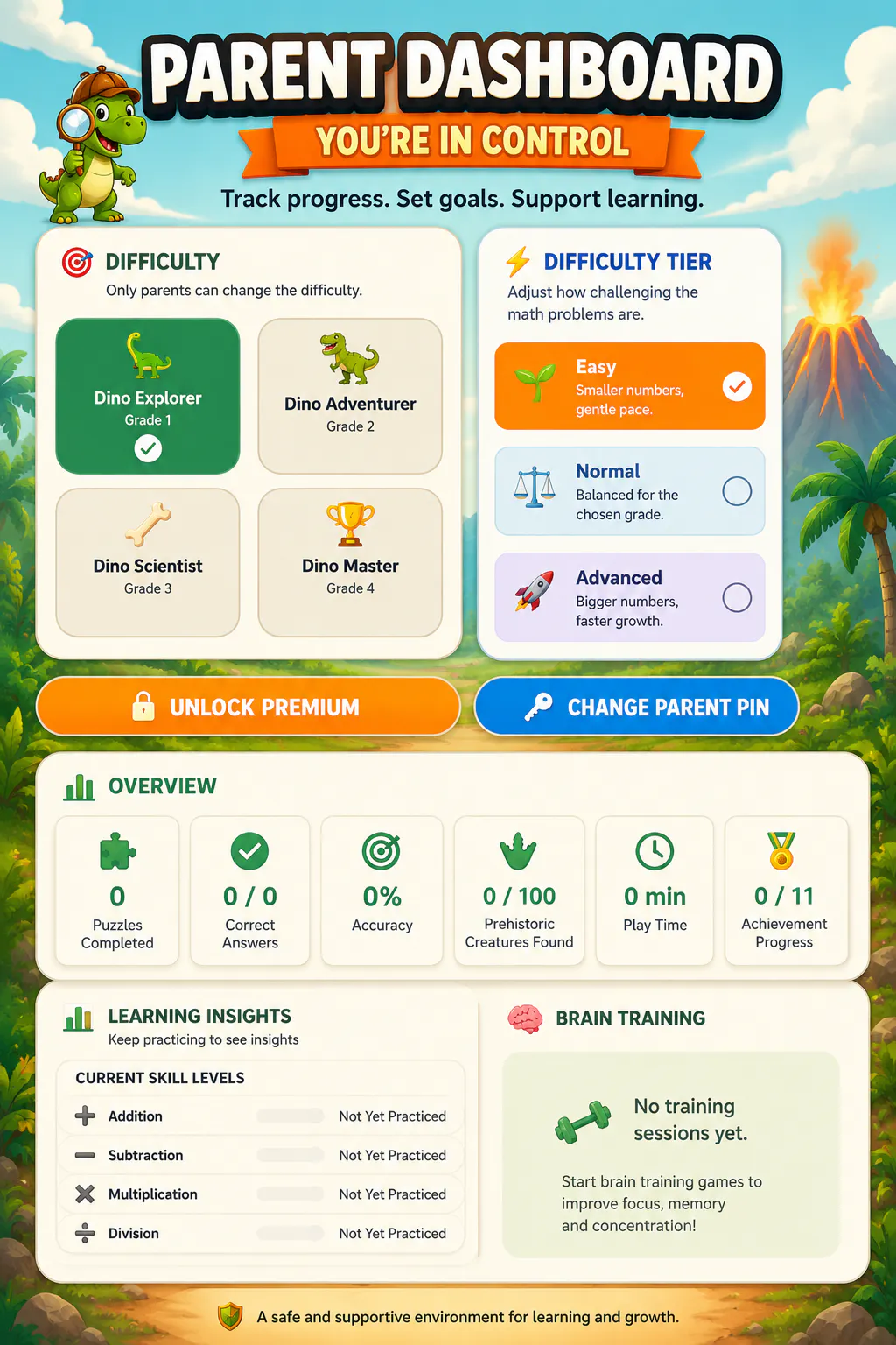 Dino-Detective: Math Adventure gallery image