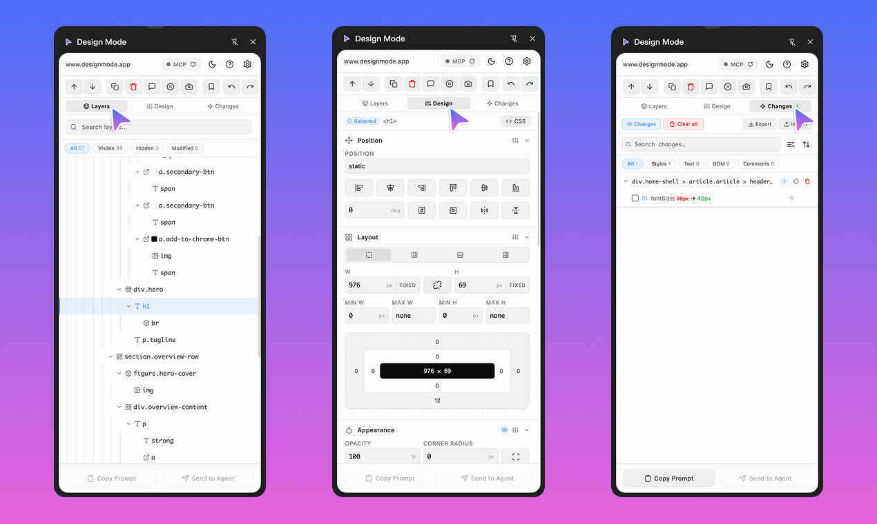 Design Mode gallery image