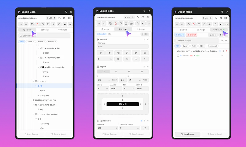 Design Mode screenshot 2