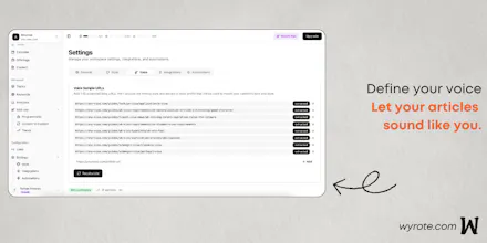 Wyrote gallery image