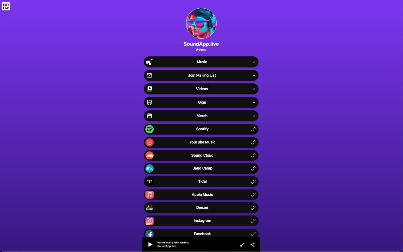 Media SoundApp Live - Liên kết âm nhạc và danh sách gửi thư cuối cùng 7