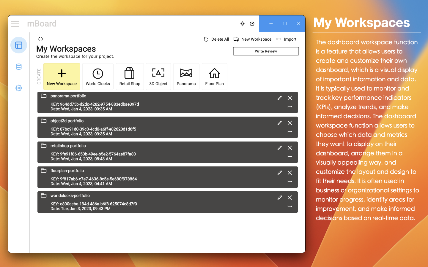 mBoard media 3