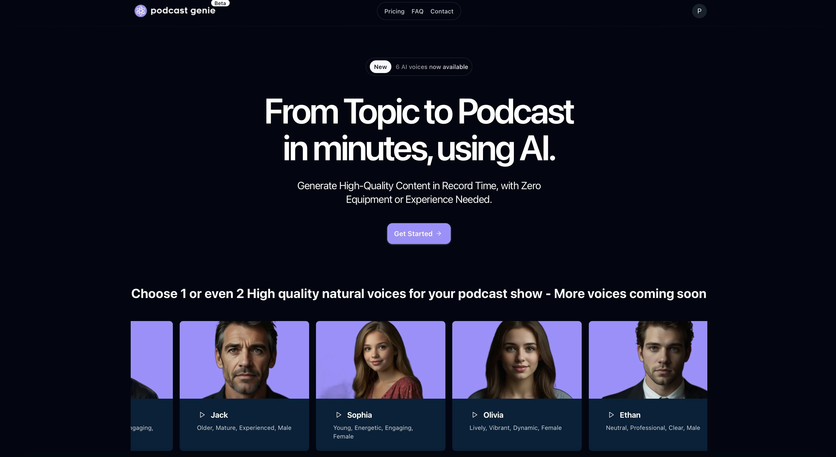 startuptile Podcast Genie-From topic to podcast in minutes