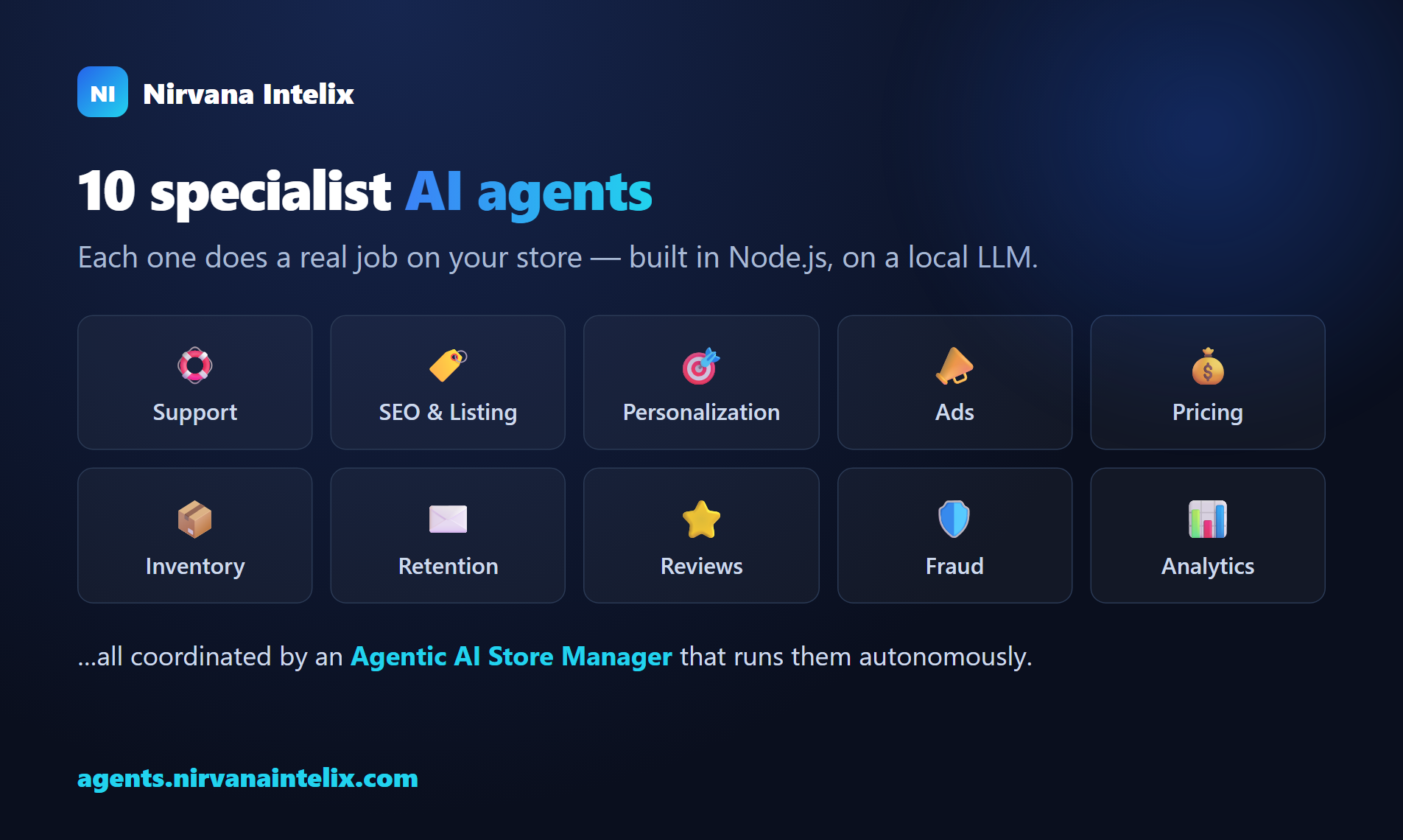 Nirvana Intelix — AI Store Manager gallery image