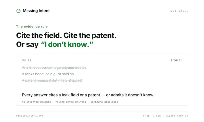 SEO Skill by Missing Intent screenshot 5