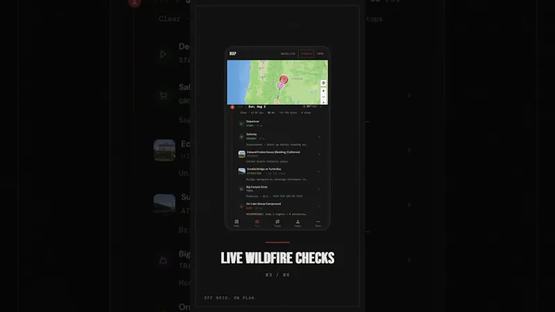 TrailSync screenshot 1 (video preview)