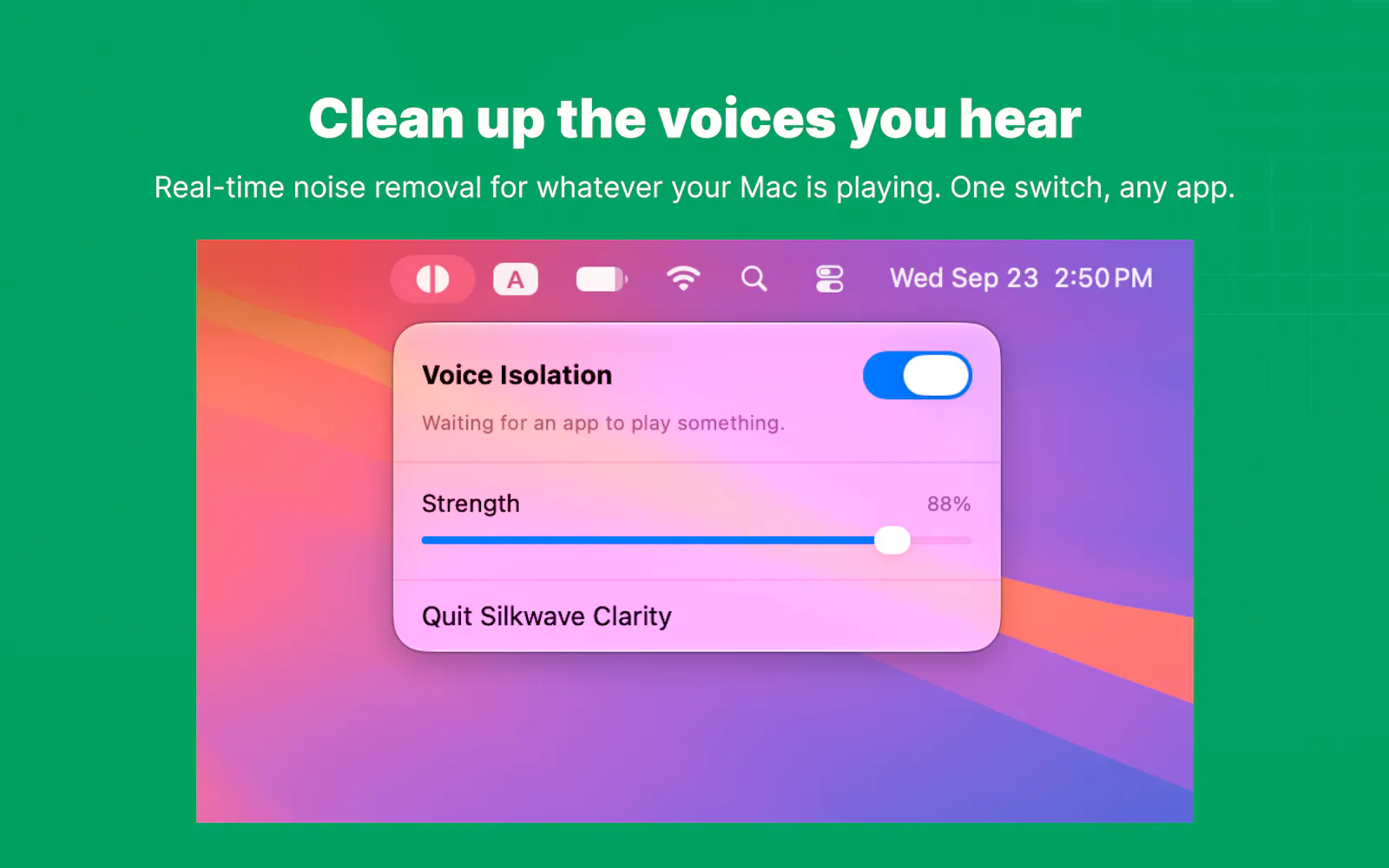 Silkwave Clarity screenshot 2