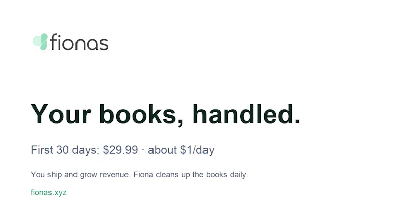 Fionas screenshot 1