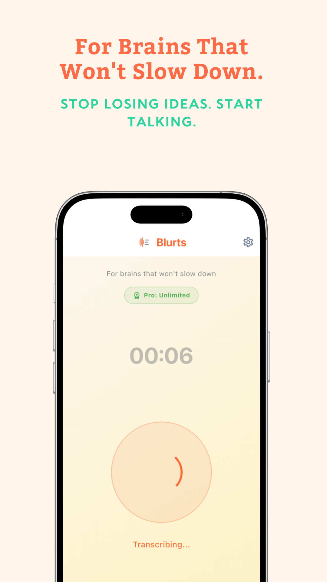 Blurts-Voice to Any Task App gallery image