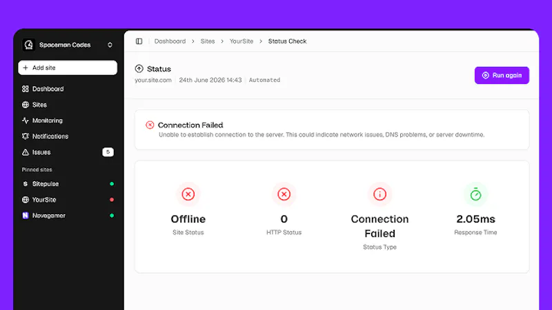 Sitepulse screenshot 5