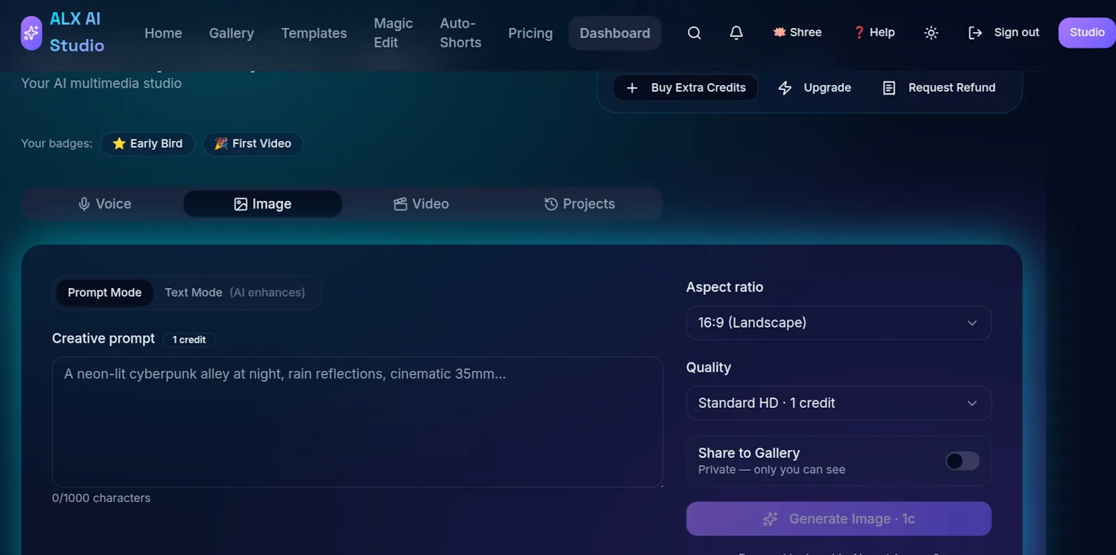 ALX AI Studio screenshot 3