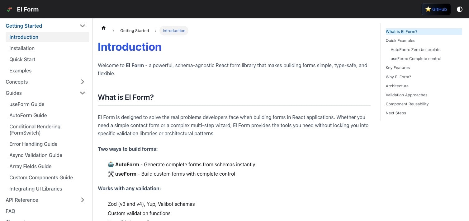 El Form gallery image