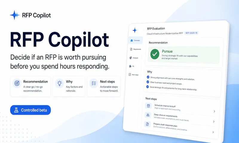 RFP Copilot screenshot 2