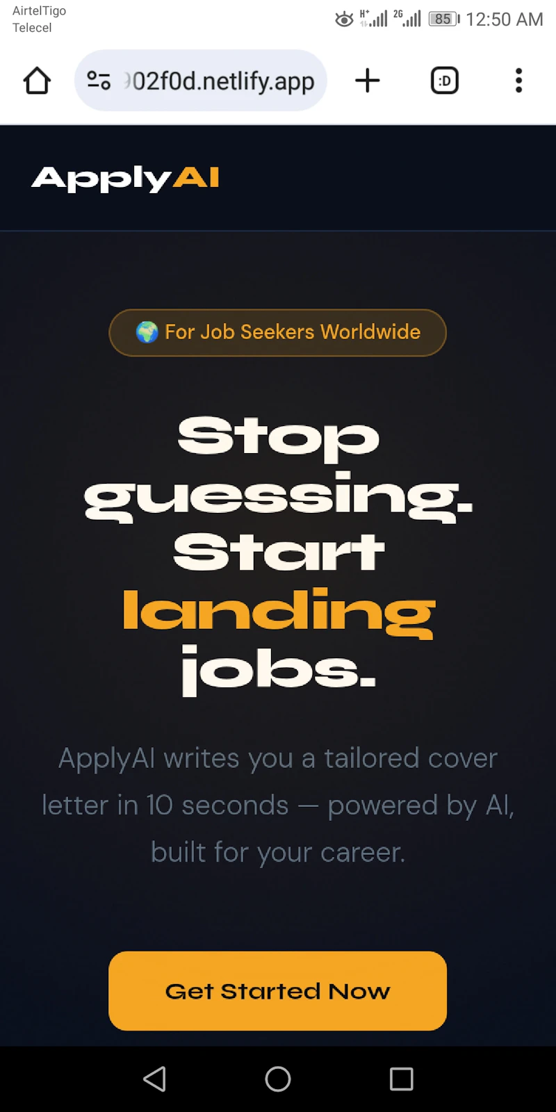 ApplyAI screenshot 1