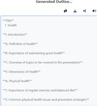 Outline Generator gallery image